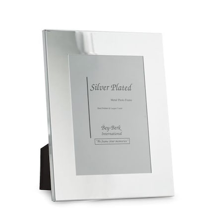 Bey Berk International Bey-Berk International MF122-11 5 x 7 in. Gun Metal Plated Picture Frame MF122-11